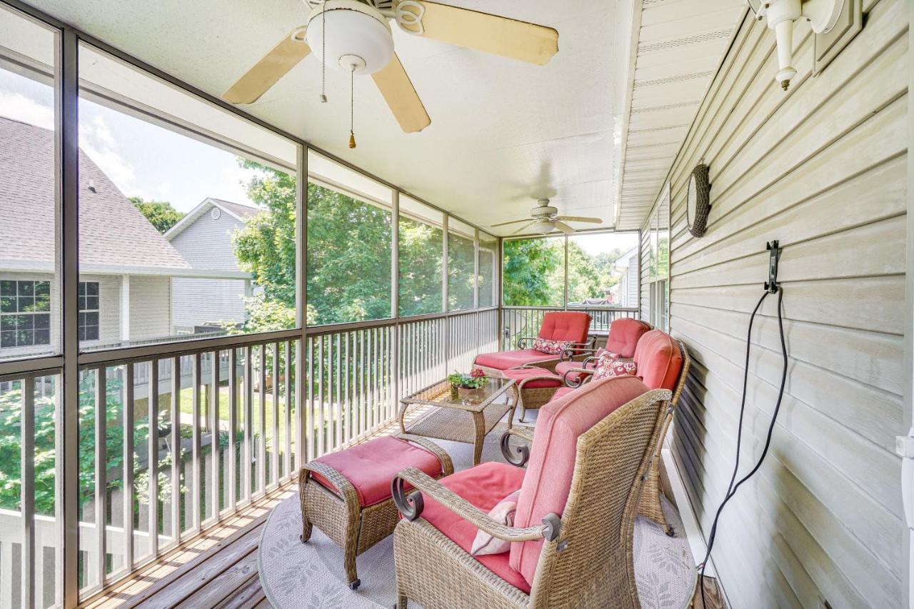 Pigeon Forge Home With Screened Porch, 3 Mi To Town! Esterno foto